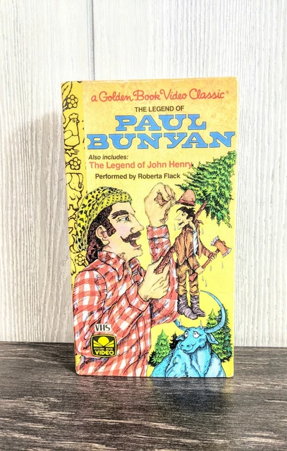 A GOLDEN BOOK Video Classic The Legend Of Paul Bunyan VHS Rare 1992 £15 ...