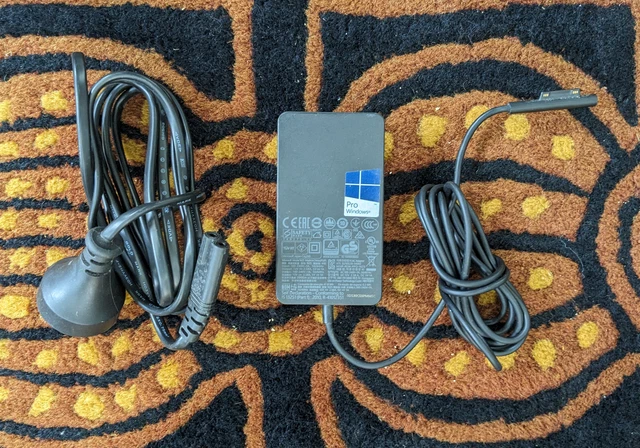 Genuine Microsoft Surface Pro 5 Power Adapter / Charger - Model 1625