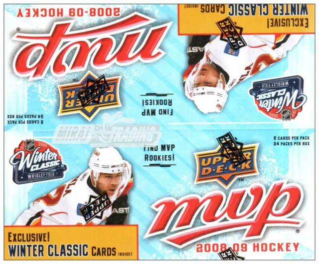 2008-09 UD MVP Hockey - Finish your Base Set! - Pick any 10 cards for $1.00