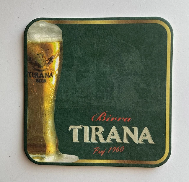 1 Albania beer coasters