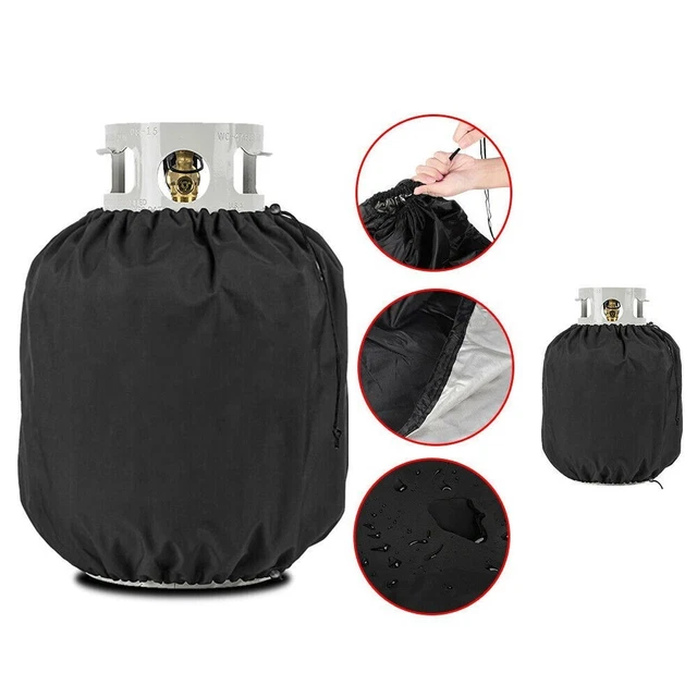 UV RESISTANT 20LB BBQ Gas Bottle Cover Waterproof Oxford Cloth Tank