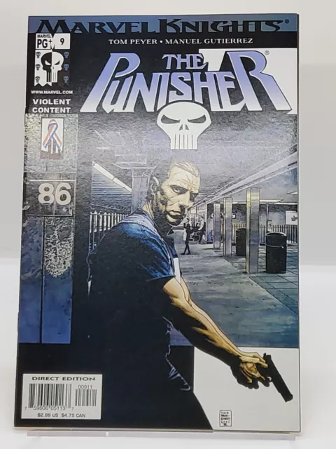 The Punisher #9 VF/NM Peyer Marvel Knights 2001