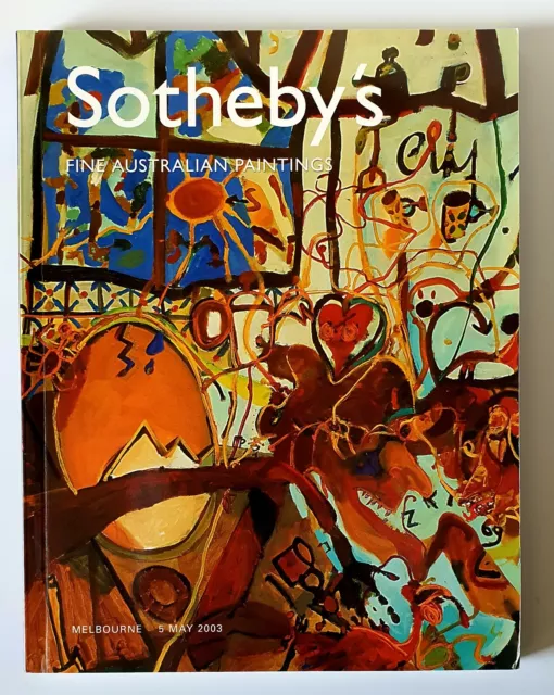 Sotheby's - Fine Australian Paintings Art Auction Catalogue - Melbourne May 2003