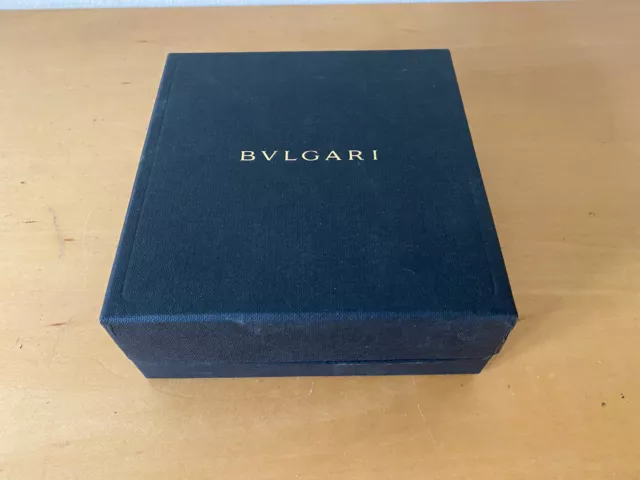 Used - Bijoux Case Bulgari Coffret Du Bijoux ! 3 x 13 ´ 5 x 5´5 CM - Empty Vide