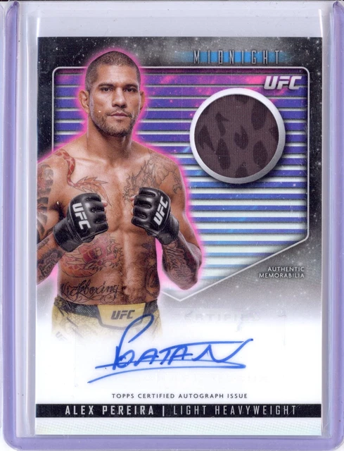 Carte à Collectionner Topps Midnight UFC 2024 - Sean O'Malley #RCA-SOM, état Near Mint Ou Mieux
