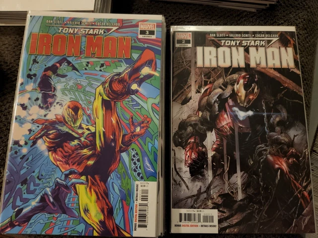 Tony Stark Iron Man Lot 2-12 And 14-19 Dan Slott 2018 Marvel