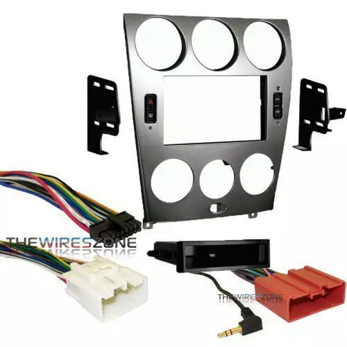 Metra 99-7523S Single/Double DIN Stereo Install Dash Kit for 2003-2005 Mazda 6