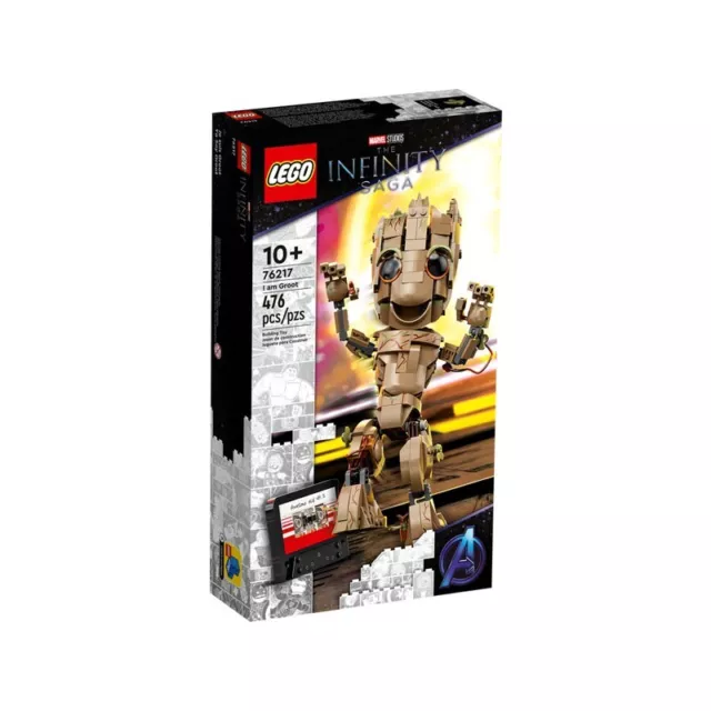 Lego 76217 Io Sono Groot Marvel Super Heroes Tgiugno 2022