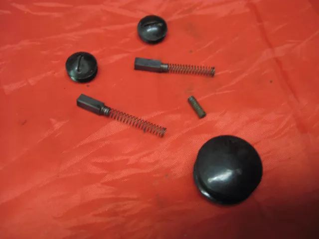 Cepillos de motor de máquina de coser Singer 2 y polea para B R J 7 BRJ-7
