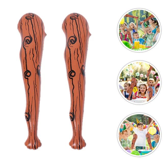 2 pz mazza da baseball gonfiabile giocattolo da spiaggia bambino PVC in plastica