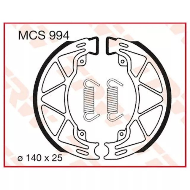 TRW / Lucas Bremsbacken MCS994 für Aprilia Motorrad