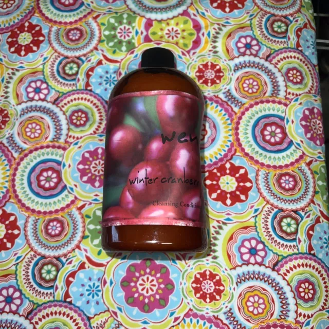 WEN  WINTER CRANBERRY MINT Cleansing Hair Conditioner Shampoo 16 Oz NEW NO PUMP