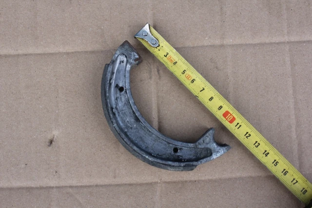 Original Riga Рига Gauja Drum Brake Shoe 1 Vintage Motorcycle Scooter Ussr Rare