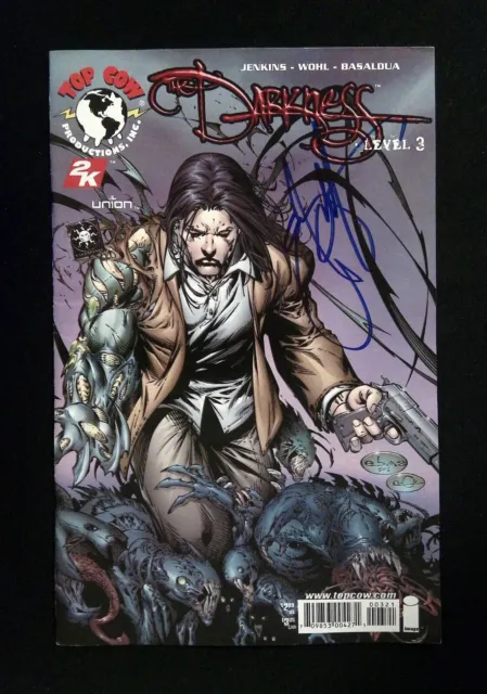 Darkness Level #3  Image/Top Cow Comics 2007 Vf+  Signed By Eric Basaldua