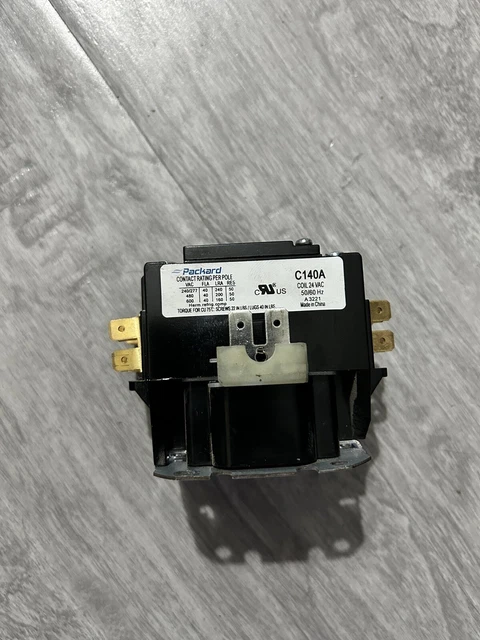 Packard  Coil 24VAC 50/60 Hz Contactors C140A