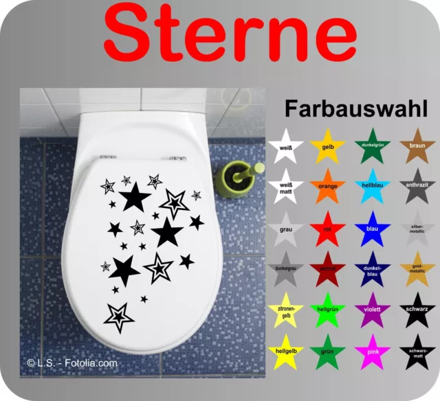 WC-Toiletten Deckel Aufkleber-Sticker-Tür-Fun-Bad-Wandtattoo-Cartoon  Aufkleber