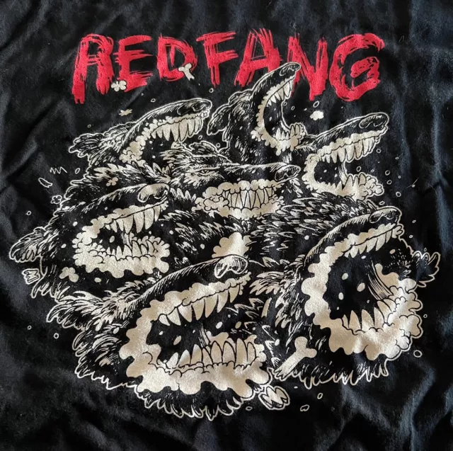 NEW Limited Edition Red Fang Volcom T-Shirt Men’s Large | L | Travis Millard 2