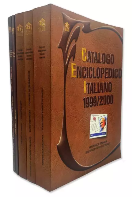 Catalogo Enciclopedico Italiano [di Filatelia] (5 voll.)