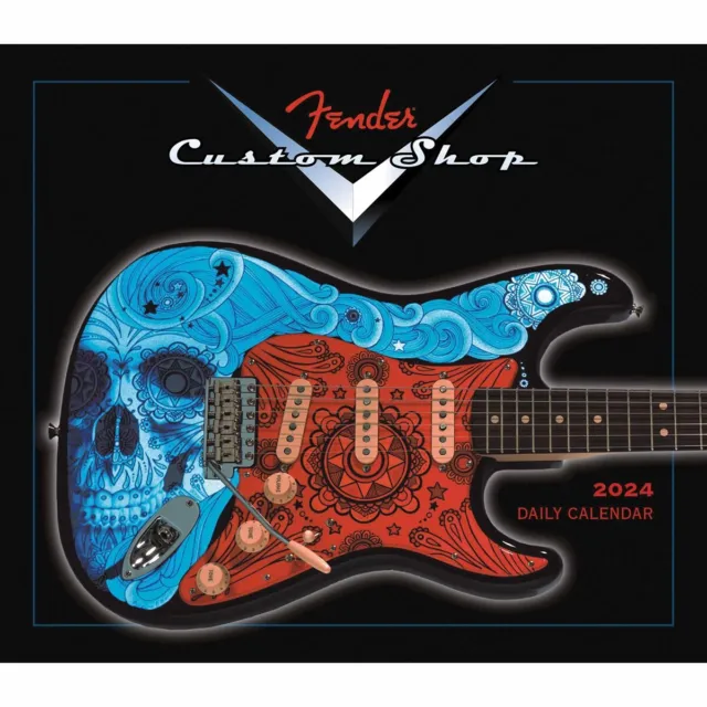 Fender Custom Shop, Guitars Desk Calendar 2024 - Entertainment - Day To View