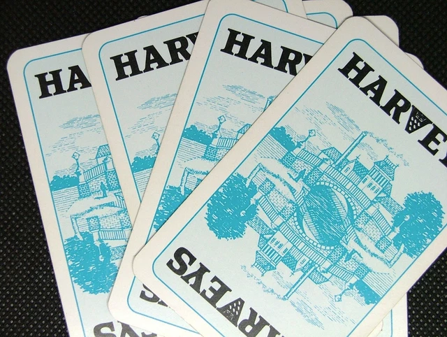 1 x Spielkarte Single Swap Harveys Brauerei Lewes Blue East Sussex RC033 2