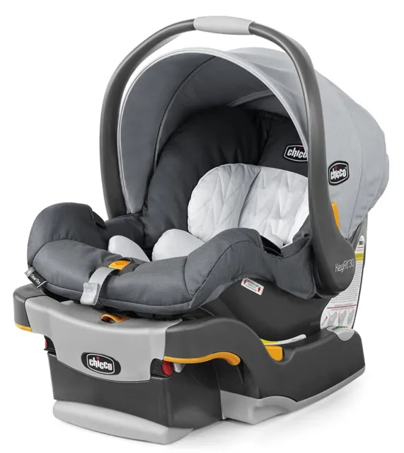 Chicco KeyFit 30 ClearTex Infant Child Safety Car Seat & Base Slate NEW