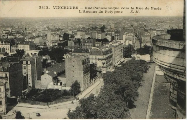 CPA VINCENNES Vue Panoramique vers la Rue (806889)