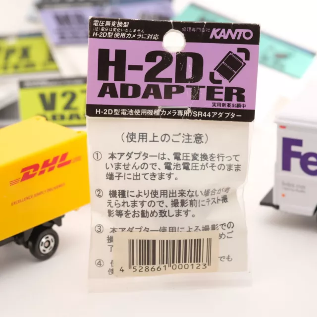 Adaptador de batería de mercurio para cámara KANTO H-2D (SR/LR-44 a H-2D)...