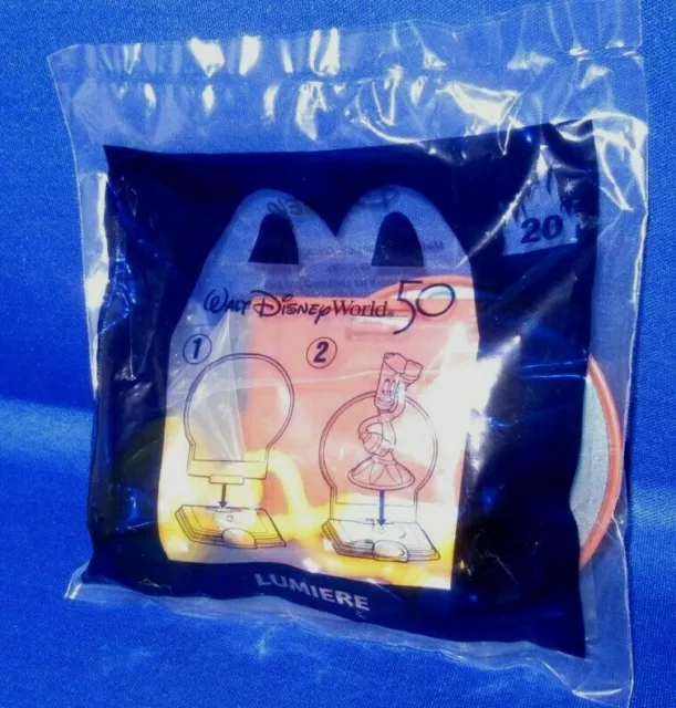 MCDONALD'S COLLECTOR'S HAPPY Meal Toy 20 Lumiere Disney 50Th