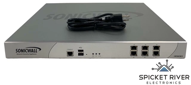 SonicWall NSA 4500 Network Security Firewall Appliance 1RK21-072 - Unclaimed