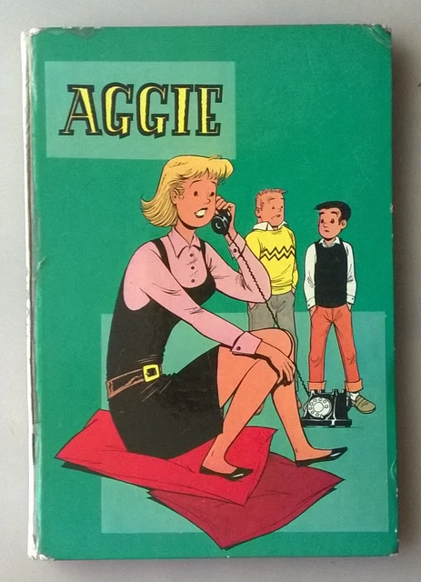 Album recueil de 4 BD " AGGIE " - Société Parisienne d'Edition - 1971