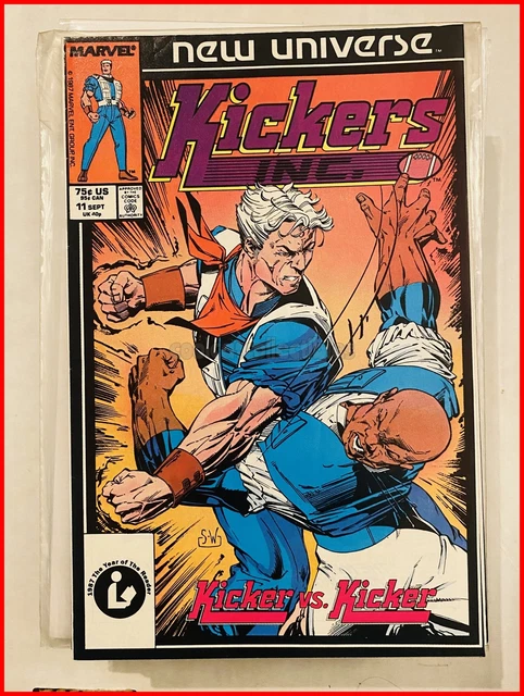 Marvel Comics - Kickers, Inc. #11 - 1987-09-01
