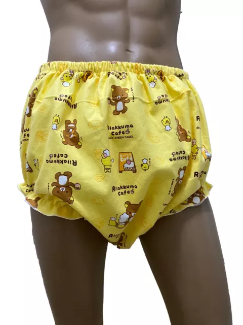 Pantalones de franela de algodón estampados y de incontinencia para adultos Haian ABDL #PM003-3