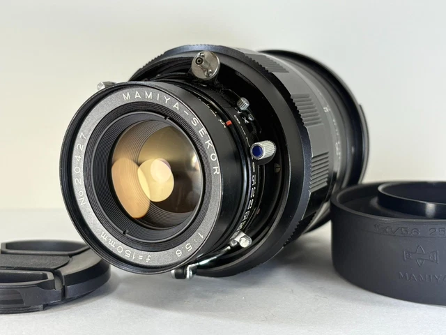 Objectif Mamiya Sekor 150mm F/5.6 Pour Mamiya Super Press 23 - Bleu Dots