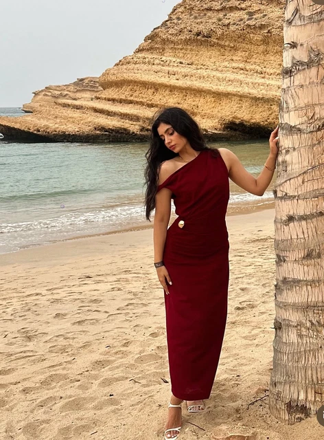 long sequin dress red Red Sequin Spaghetti Straps Mermaid Long Formal Prom Dress with Slit c –  classygown main image 0
