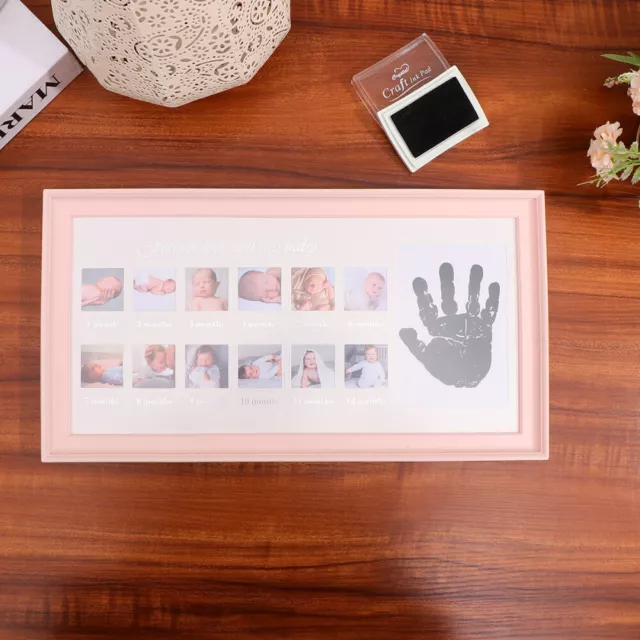 Growth Record Photo Frame Newborn Baby Picture Frames Wall Hanging