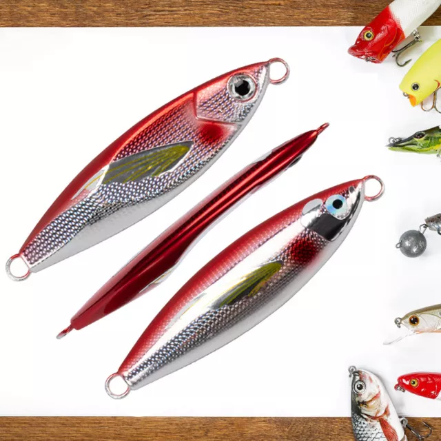 ARTIFICIAL BAIT UV Gloss Jigging Lures Jig Bait Fish Lure Night Fishing  Supplies $10.66 - PicClick AU