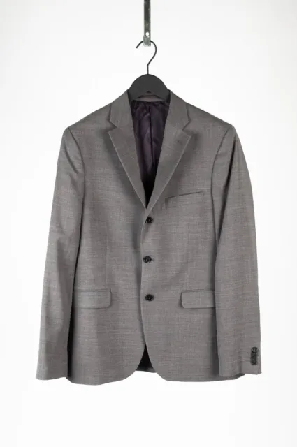 Original New Acne Studios Drifter Men Grey Jacket Blazer Size 50(M) H4004