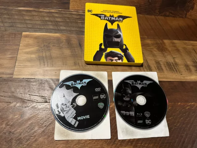 The Lego Batman Movie Blu ray*Steelbook*Warner Bros*2 Disc*Widescreen*