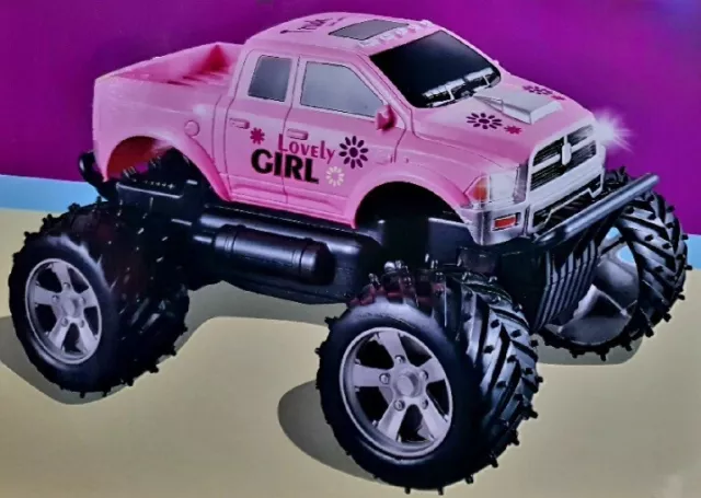 Pink monster sales truck remote control