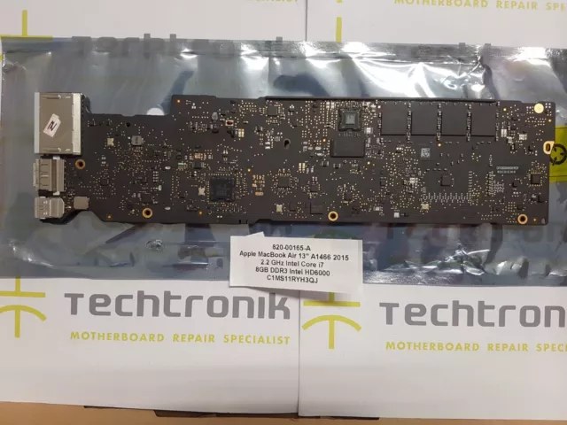 820-00165-A Logic board for MacBook Air 13" A1466 8GB DDR3 2015-2017