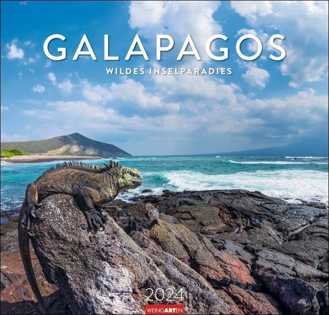 GALAPAGOS CALENDAR 2024. Stunning Photos of the Galapagos Islands and