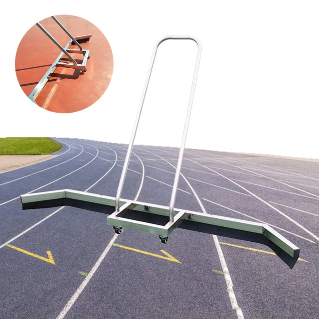 Heavy Duty Water Squeegee with Wheels Stainless Steel Water Pusher Rubber Strip