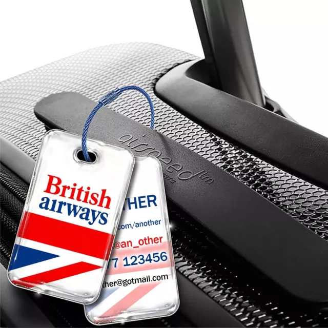 British Airways Rétro Étiquette de Bagage