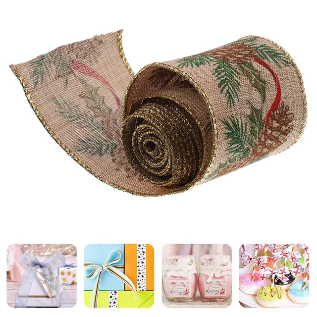 1 rolle DIY Verpackung Band Diy Weihnachten Handwerk Weihnachten Partei Liefert