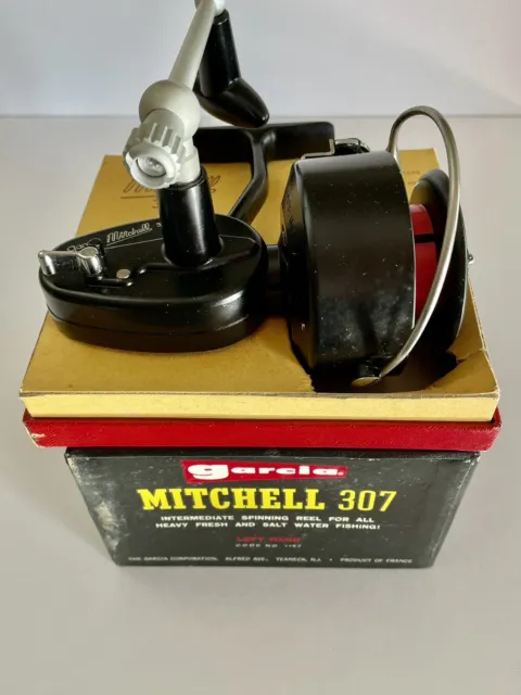 VINTAGE GARCIA MITCHELL 302 Spinning Reel W/Original Box $24.95 - PicClick