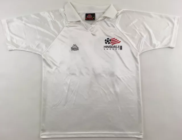 Hinsdale Soccer USA #24 shirt jersey 1990s Kappa Gara player match worn S