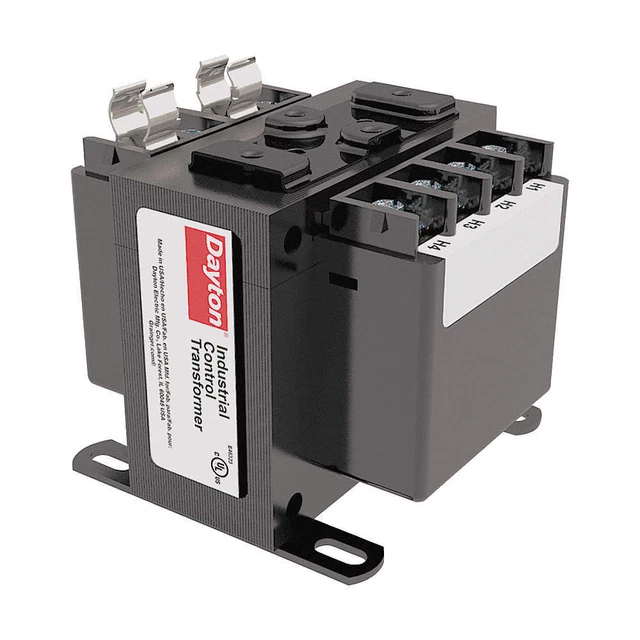DAYTON 31EH12 Control Transformer,75VA,3.11 In. H