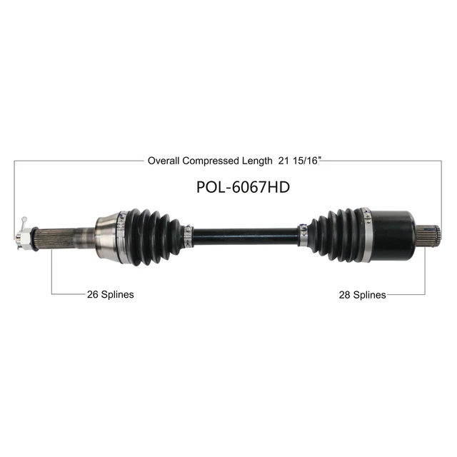 OPEN TRAIL POL-6067HD HD 2.0 Axle