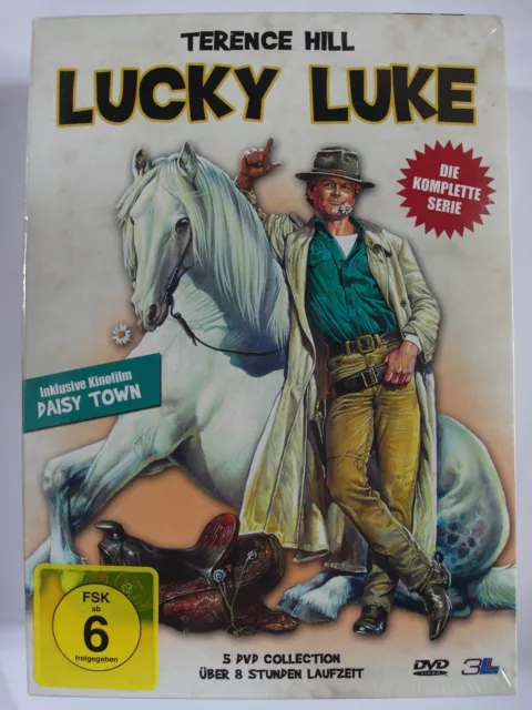 Lucky Luke - Die komplette Serie + Kinofilm Daisy Town - Terence Hill, Daltons