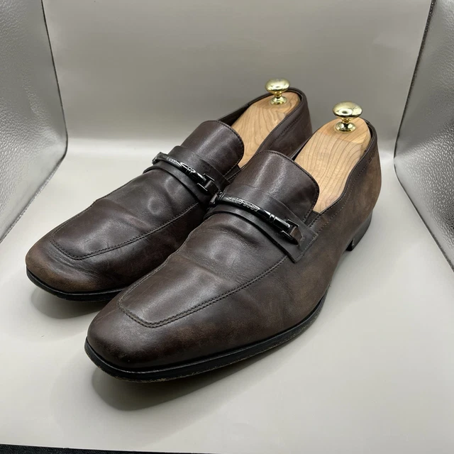 HUGO BOSS VERO Cuoio Shoes. Brown Size Uk 6 £44.99 - PicClick UK display picture 2